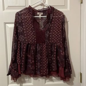 Arizona boho/peasant style Top